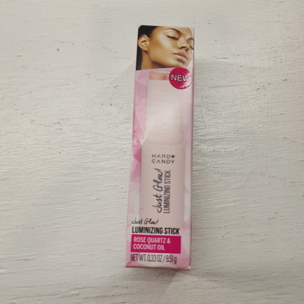 Hard‎ Candy Just Glow Luminizing Stick 1921 Rose Quartz Pink Highlighter Makeup